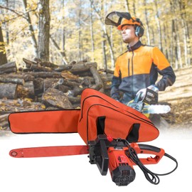DOKSMERIA Chainsaw Bag Carrying Case, Heavy Duty Chainsaw Case with Handle Sticky Strip Water Resistant Chainsaw Storage Bag Compatible with Stihl Husqvarna 12"/14"/16"/18" Chainsaw