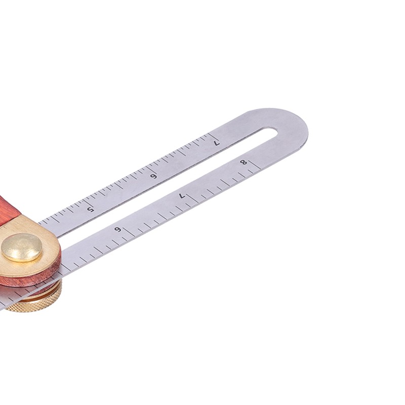 Woodworking Bevel Movable 9in Sliding T Carpentry Adjustable Angle Ruler