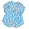 Altarho Airplane Wrapping Paper Blue Design Gift Wrapping Paper with