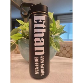 ORACAL Decal Custom / Name Sticker for any flat surface or any water Bottle Thermos