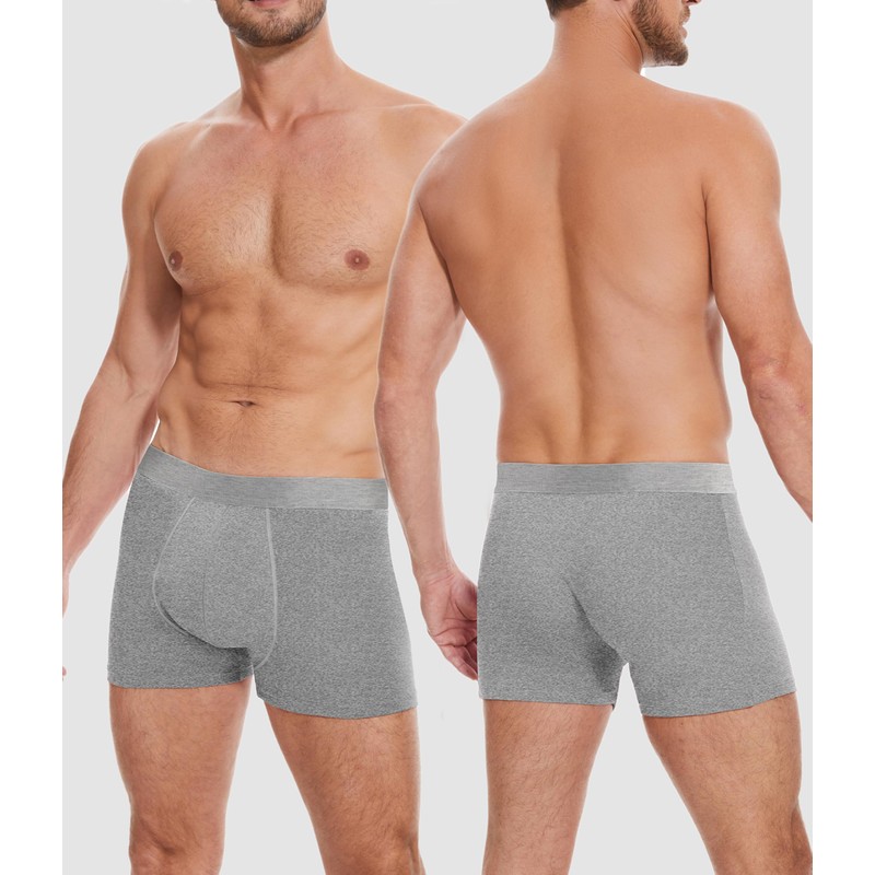 YESWEL Men's Incontinence Underwear, Leak Proof Washable Reusable Cotton Boxer