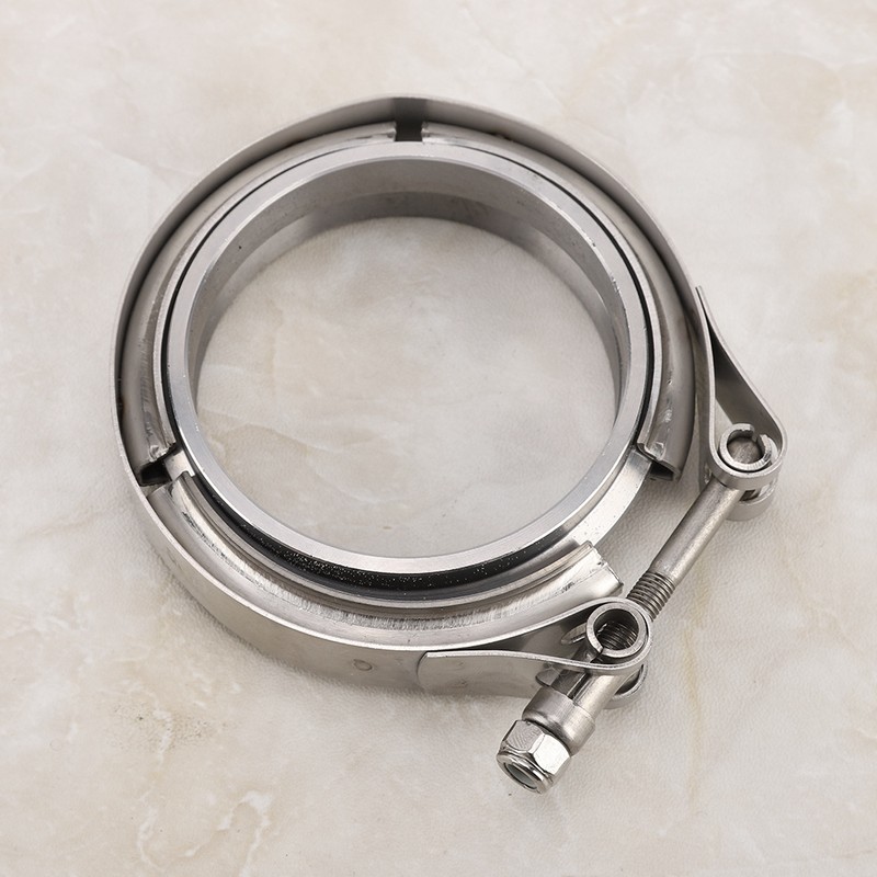 3 Inch Turbo Exhaust Down Pipe Stainless Steel V Band