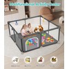 Baby Playpen 47x47 Inch in Small Play Pen Playards, Playpen