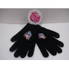 My Little Pony "Girls Text Stretch Gloves (Black)