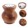 Kisangel Hand Crank Pepper Salt Pepper Shaker Sugar Canister Bottle
