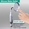 Brass Shower Slide Bar with Handheld Shower Head, Adjustable Height