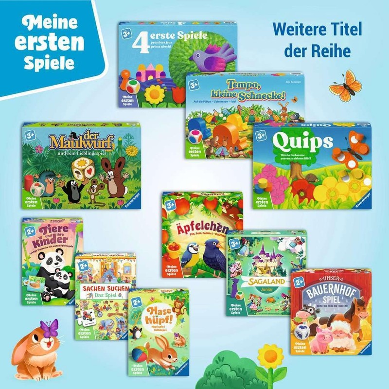 Ravensburger 12010006 Salto con il coniglietto! - I miei primi