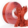 Amolen PLA Silk Basic 3D Printing Filament, 1.75mm:_Silk Red Copper_US