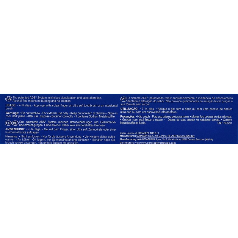 Curasept Curasept Periodontal Gel 0.5% 30ml