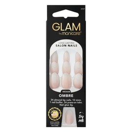 Manicare Glam by Manicare Almond Press On Nails Kit (Ombre) - Medium