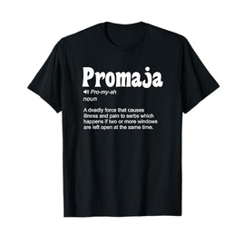 Promaja Definition Serbia Superstitious Believe Serbian T-Shirt