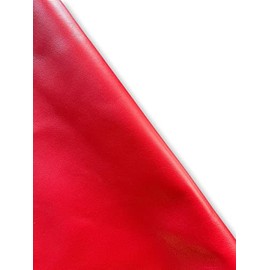 Italian Nappa Lambskin: 8-10 sf per Skin (Red)