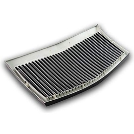 EPARTS Black Vertical Phantom Style ABS Front Bumper Hood Grill Grille Fit For 2005-2010 Chrysler 300 300C