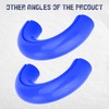 GLOBLED 2 PCS Tow Hooks Covers Hitch Cover Fits for