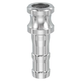 PATIKIL 1 Pack 1" Aluminum Cam Lock Fittings - Male Adapter x Female NPT Thread, Quick Disconnect Coupling Cam Lock Hose Fitting, Corrosion Resistant (Part E Cam Groove Type)