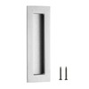 Ravinte 1 Pack Brushed Nickel Sliding Closet Door Handles Silver