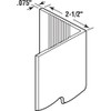 Prime-Line MP10069 Vinyl Corner Shield, White – 2-3/8” x 48”