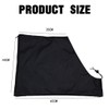 ZKGYUS Leaf Blower Bag 60 x 44 cm Black Leaf