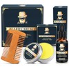 Kit de Cuidado de Barba para Hombres, Set de Aseo