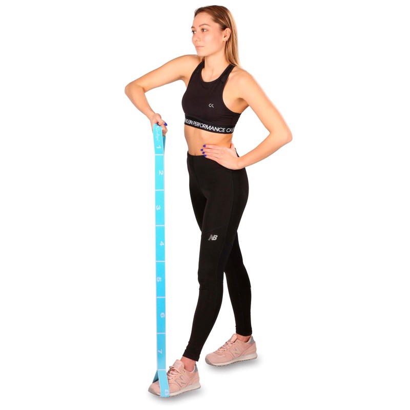 DRUNA Elastic Band Closed Band 8 Loops, Stretching, Fitness, Rhythmic