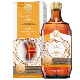 Dr. Niedermaier Regulatpro® Arthro I for Joints, Bones, Connective Tissue & Fascia* I More Performance I Contains Vitamin B, Vitamin C, Vitamin D3, Collagen, Hyaluronic Acid, MSM, Glucosamine I 350 ml