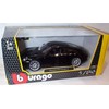 burago black P0RSCHE 911 carrera S car 1:24 scale diecast