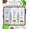 BioSilk Silk Therapy - Hidratación intensa con aceite de coco natural, leave‑in 5.2 oz (23.28 fl oz)