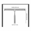 Stainless Steel Shower Squeegee for Glass Cleaning – Practical Water