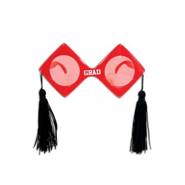 Beistle Graduate Fanci-Frames, Red