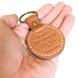 Funny Keychain to Grandson Granddaughter From Grandma - Don't Do Stupid St Key chain 16th Birthday Humor Gag Gifts Graduation Birthday Valentines Day Christmas Gifts for Teen Boy Girl - NNDTN