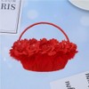 Flower Girl Basket Petal Basket Wedding Ceremony Basket Romantic Wedding