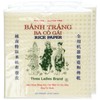2 Packs Square Three Ladies Rice Paper Wrappers (22cm)