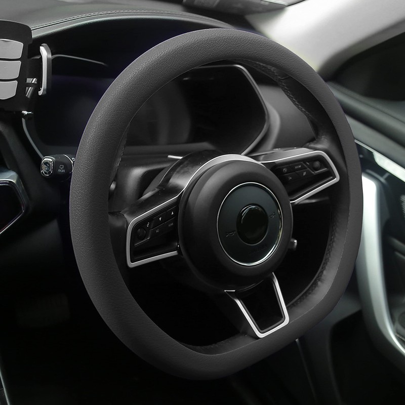 CNYMANY - Funda de silicona directa para volante de coche,