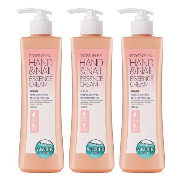 Vaseline Hand & Nail Hand Cream 500ml x 3 /