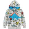 Eulla - Felpa con cappuccio a zip per bambini/ragazzini, con