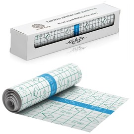 Tattoo Aftercare Bandage - 10 inches x 2.2 yard - Clear Adhesive Roll - Easy to Apply and Remove, Second Skin, Waterproof and Latex Free Tattoo Cover up Patch