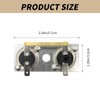 ZUDKSUY 2 Pack 232306 120V RV Water Heater Thermostat Switch,