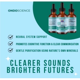 Ondo Science KIDSPEAK Speech Support Supplement for Children, Natural Vitamins and Minerals,