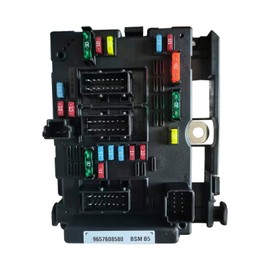 Artudatech Car Fuse Box Module Fuse Box Module BSM 9657608580 Fit for Citroen C3 C5 C8 Fit for Peugeot 206 307 406