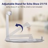 WAWXH1314 Adjustable Stand for Echo Show 15 (1st, 2nd Gen)