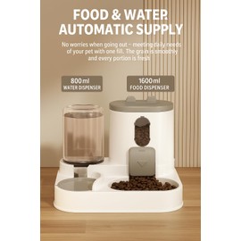 Autometic Gravity Pet Feeder (Yellow)