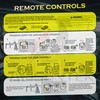 3-Pack 893LM Universal LiftMaster Garage Door Opener Remote
