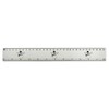 'Happy Snowman' 30cm (12 Inch) White Plastic Ruler (RL00089576)