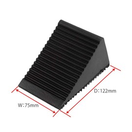 AP Wheel Chock WD417 | Wheel Chock, Tire Stopper, Wheel Stopper, Wheel Chock, Anti-slip, Parking Safety, Safety Product, Tire Replacement, Jack Up, Rubber, Slope, Safety, Safety Supplies, Accident