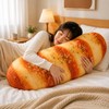 20cm Realistic Bread Plush Pillow – Soft Stuffed Hug Pillow