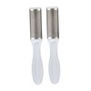 Ipetboom 2sets Stainless Steel Foot File Callus Remover for Dry