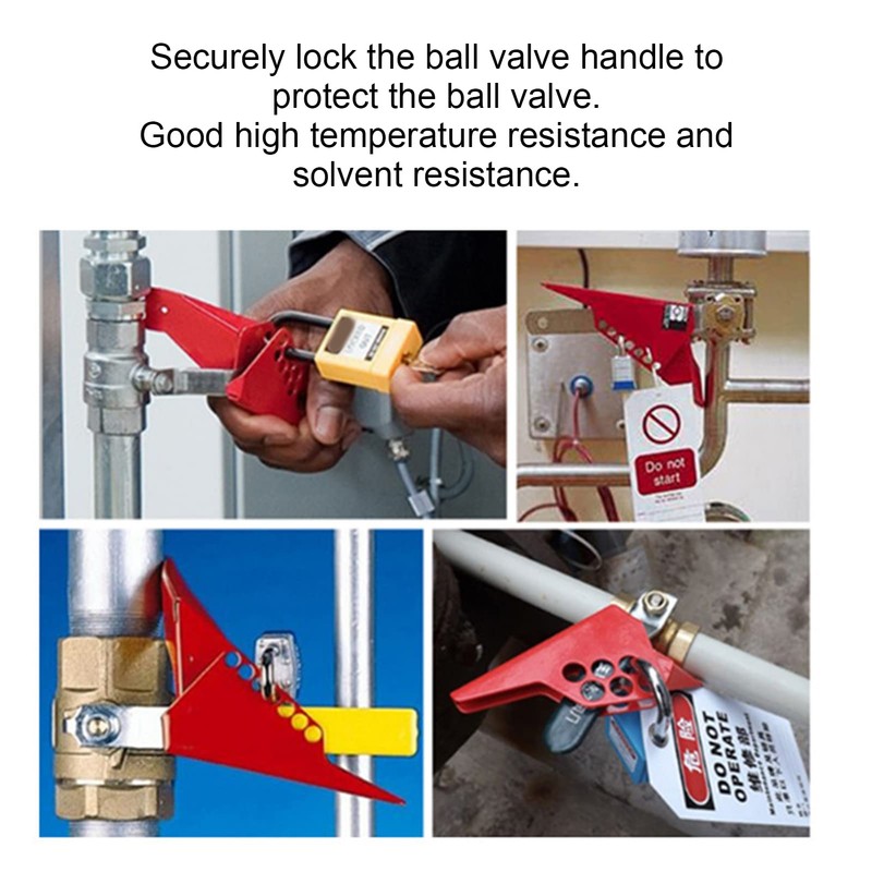BuyWeek Ball Valve Lock, Ball Valve Lock with 38 mm