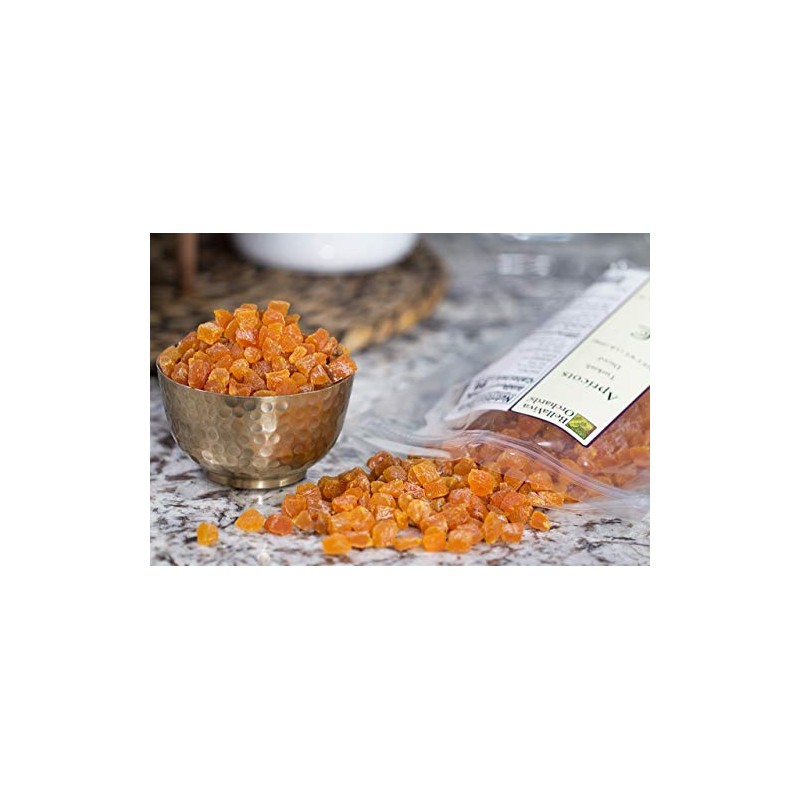 Bella Viva Orchards Diced Turkish Apricots, 1 lb of Dried