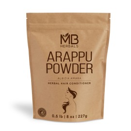 MB Herbals Arappu Powder 8 oz | Natural Hair Conditioner | Albizia amara