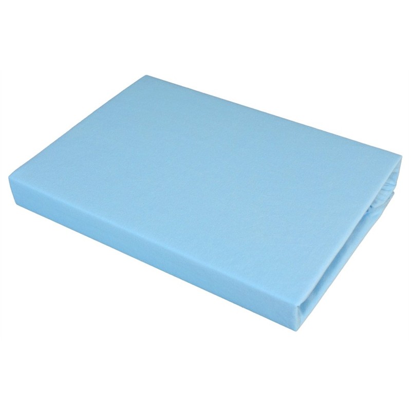 Gerald Wittmann Fitted Sheet Jersey Boxspring, 100% Cotton, Small Double